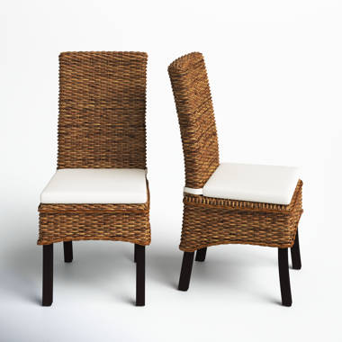 Cheap wicker dining online chairs